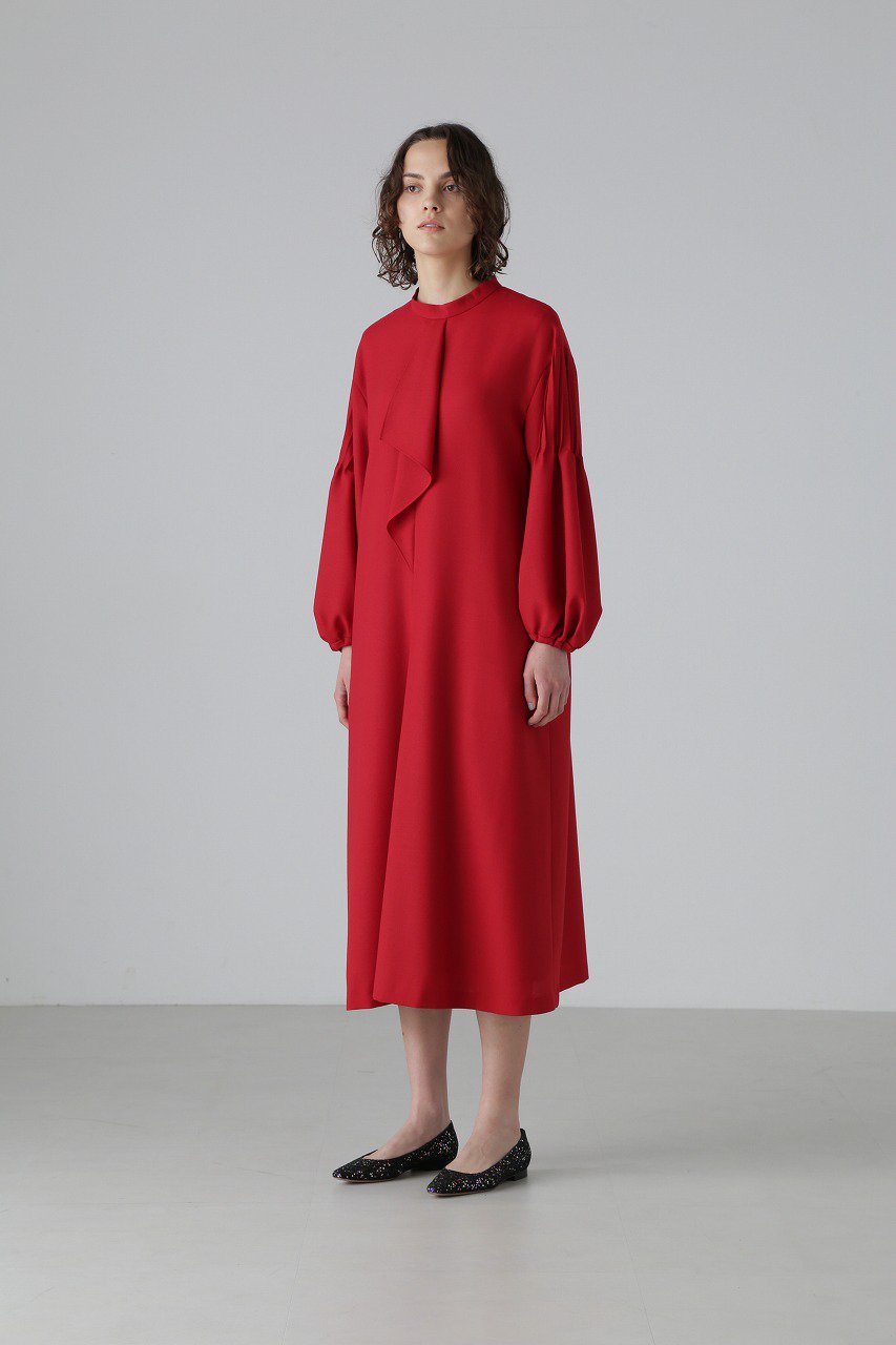 ADORE ワンピース　赤 ADORE(アドーア)｜ベーシックアムンゼンワンピース/レッド の通販