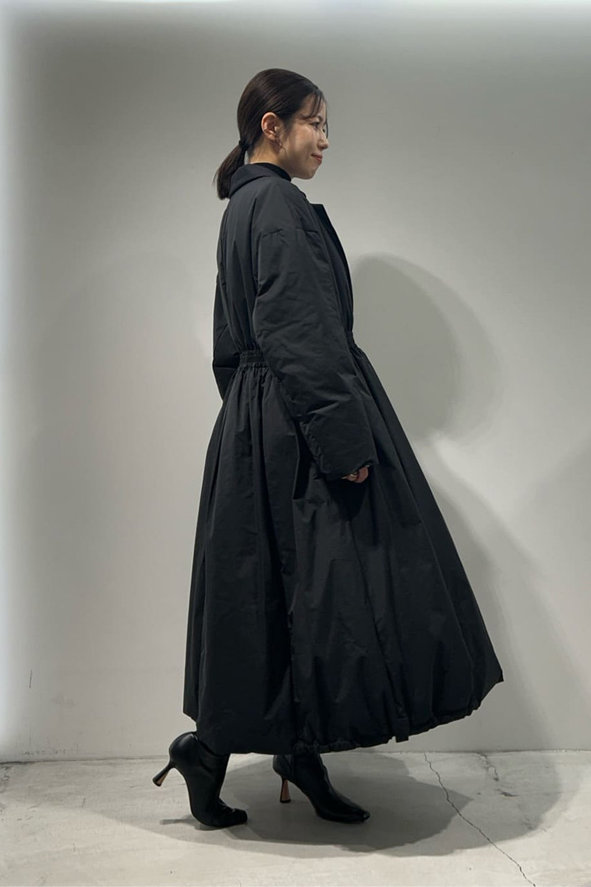 ADORE(アドーア)｜パディッドダウンコート/ブラック の通販｜ELLESHOP