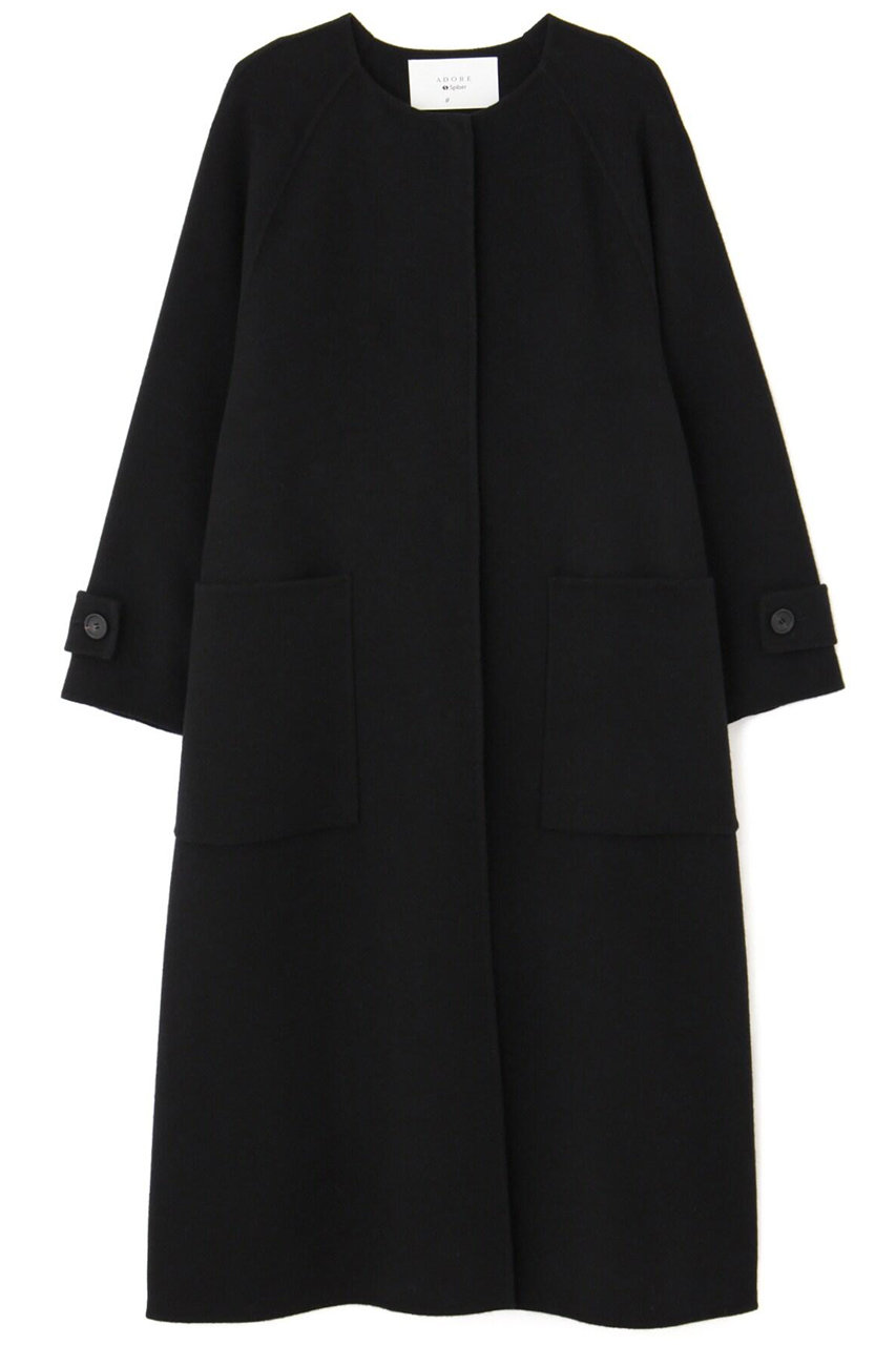 ADORE(アドーア)｜インビジブルアウター/ブラック の通販｜ELLESHOP