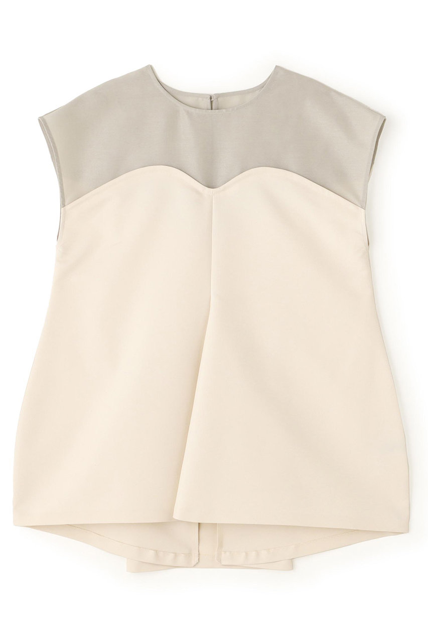 ADORE <BLACK LABEL> ハイデンシティダブルクロスブラウス (ベージュ, 38) アドーア ELLE SHOP ADORE <BLACK LABEL> ハイデンシティダブルクロスブラウス (ベージュ, 38) アドーア ELLE SHOP