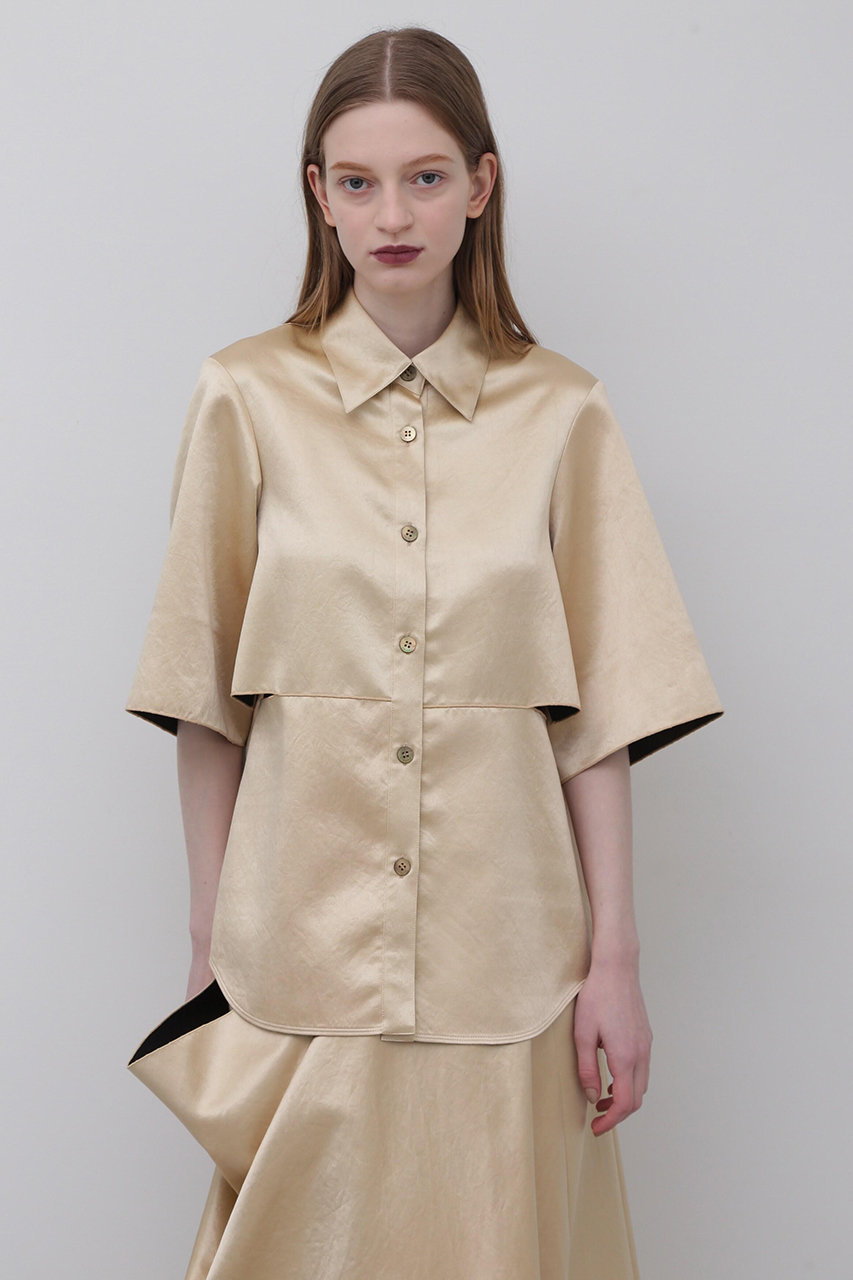 アドーア/ADOREの＜UNiPH＞ワッシャーサテンブラウス(ベージュ/5315110374)