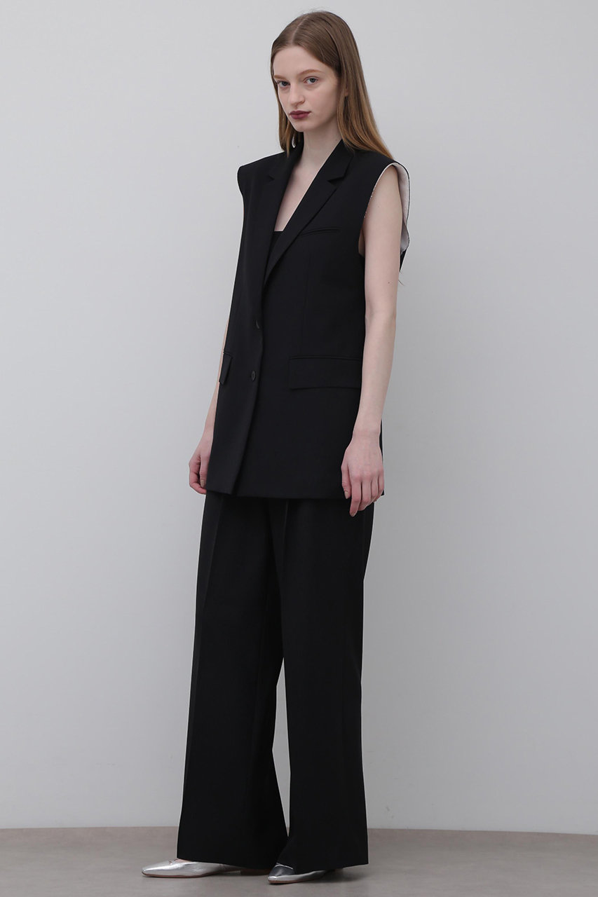 ADORE ＜UNiPH＞トリプルツイストパンツ (ブラック, ２) アドーア ELLE SHOP