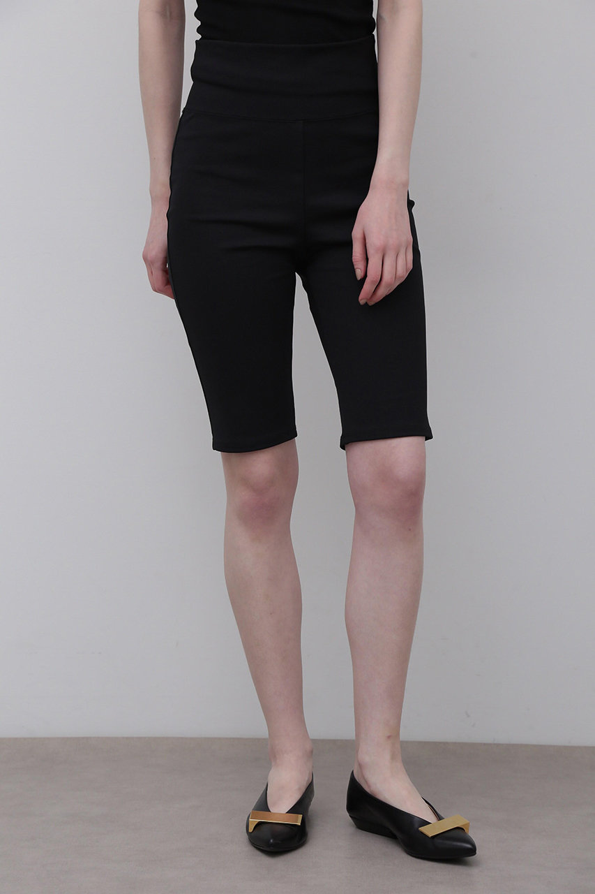 ADORE ＜UNiPH＞ナイロントリコットパンツ (ブラック, １) アドーア ELLE SHOP