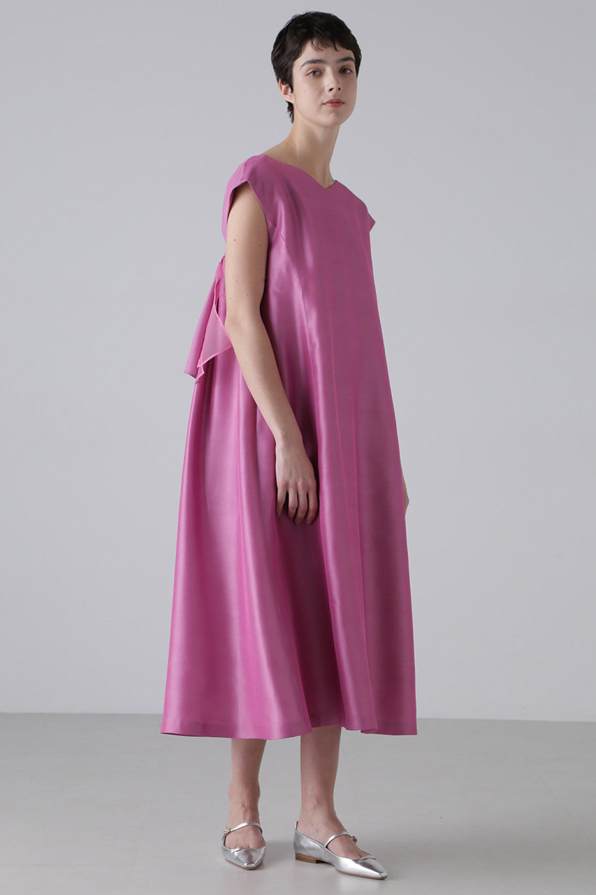 ADORE <BLACK LABEL> シルクタフタワンピース (ピンク, 38) アドーア ELLE SHOP ADORE <BLACK LABEL> シルクタフタワンピース (ピンク, 38) アドーア ELLE SHOP