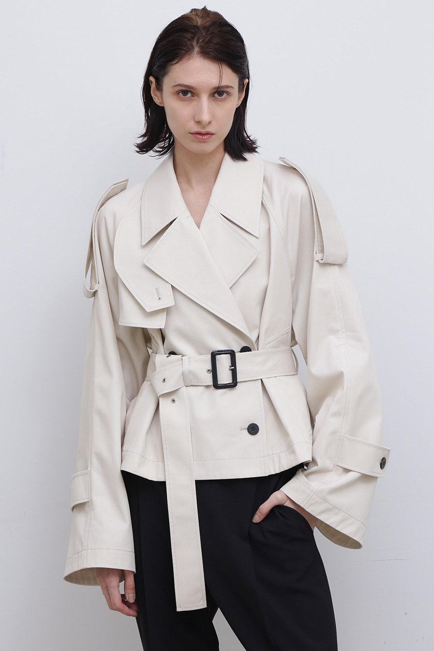 ADORE ＜UNiPH＞ハイツイストチノジャケット (ベージュ, １) アドーア ELLE SHOP