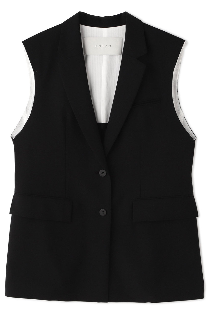 ADORE ＜UNiPH＞トリプルツイストジャケット (ブラック, １) アドーア ELLE SHOP