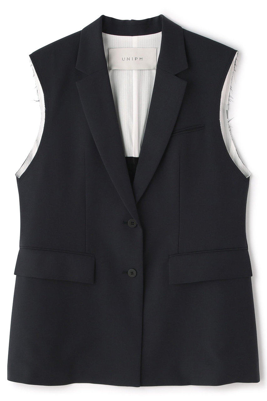 ADORE ＜UNiPH＞トリプルツイストジャケット (グレー, １) アドーア ELLE SHOP