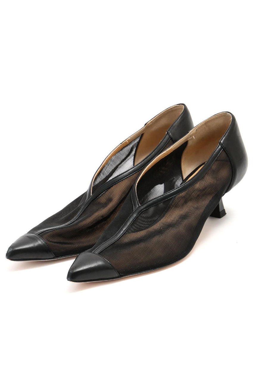 ADORE メッシュパンプス (ブラック, 36.0) アドーア ELLE SHOP ADORE メッシュパンプス (ブラック, 36.0) アドーア ELLE SHOP