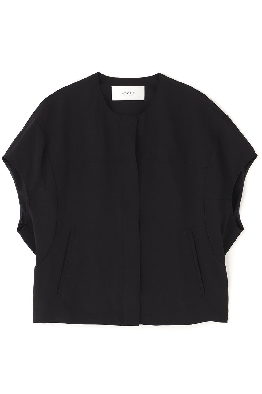 ADORE ドライオックスジャケット (ブラック, 38) アドーア ELLE SHOP ADORE ドライオックスジャケット (ブラック, 38) アドーア ELLE SHOP