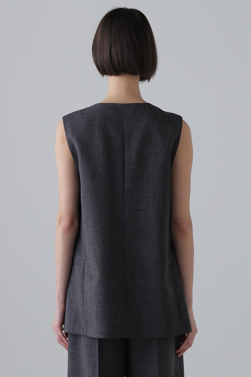 ADORE(アドーア)｜ファンクショナルドライクロスブラウス/グレー の