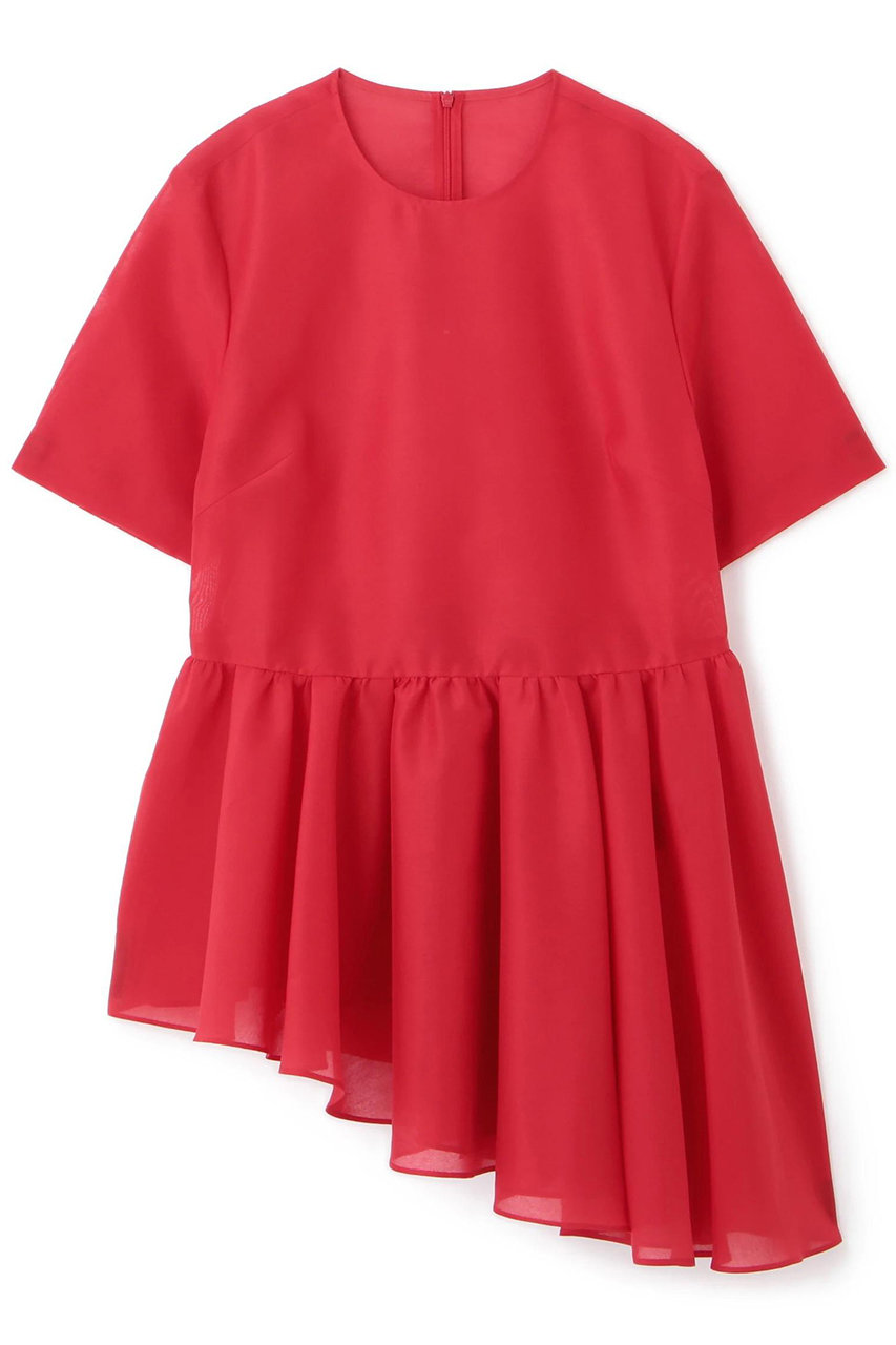 ADORE スパンオーガンジーブラウス (レッド, 38) アドーア ELLE SHOP ADORE スパンオーガンジーブラウス (レッド, 38) アドーア ELLE SHOP