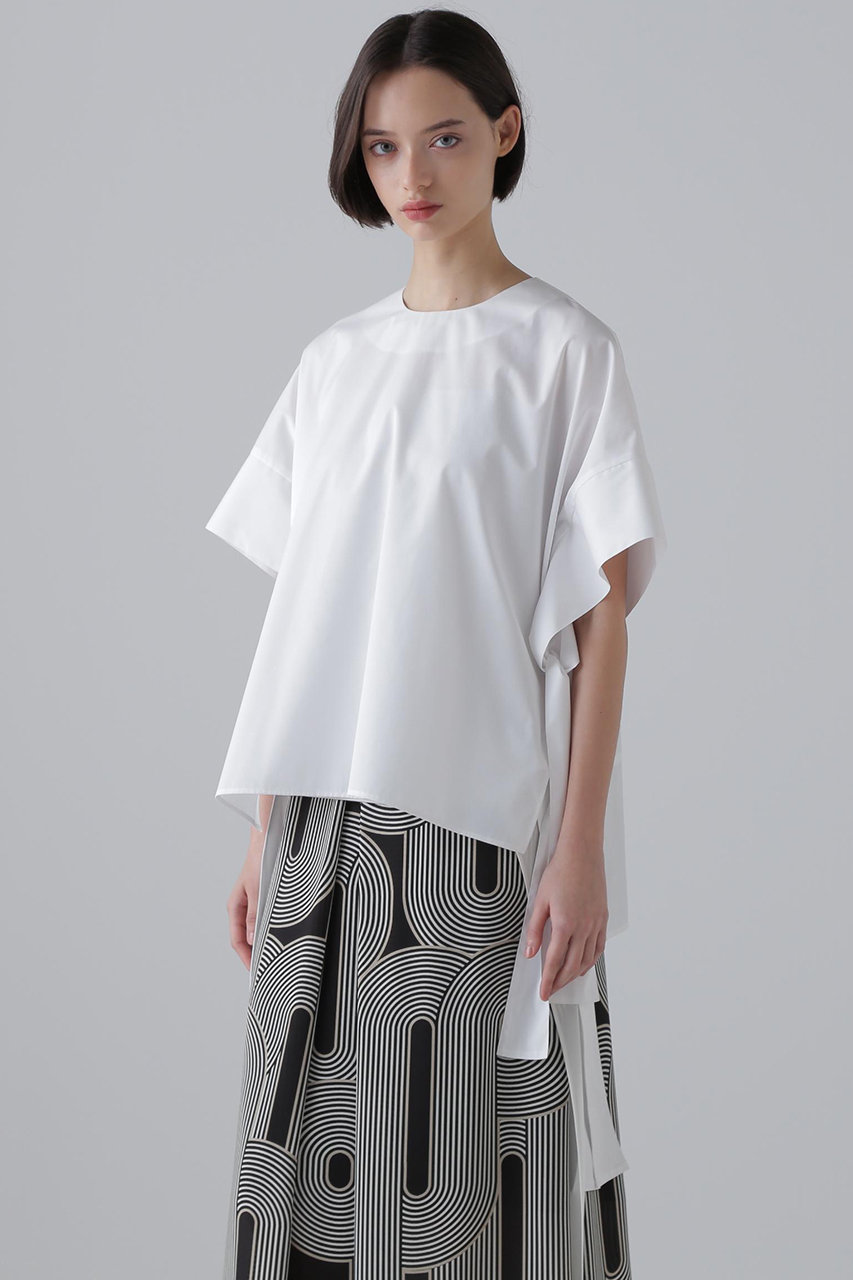 アド━ア（38）ホワイトブラウス 美品 アドーア 定価4.4万