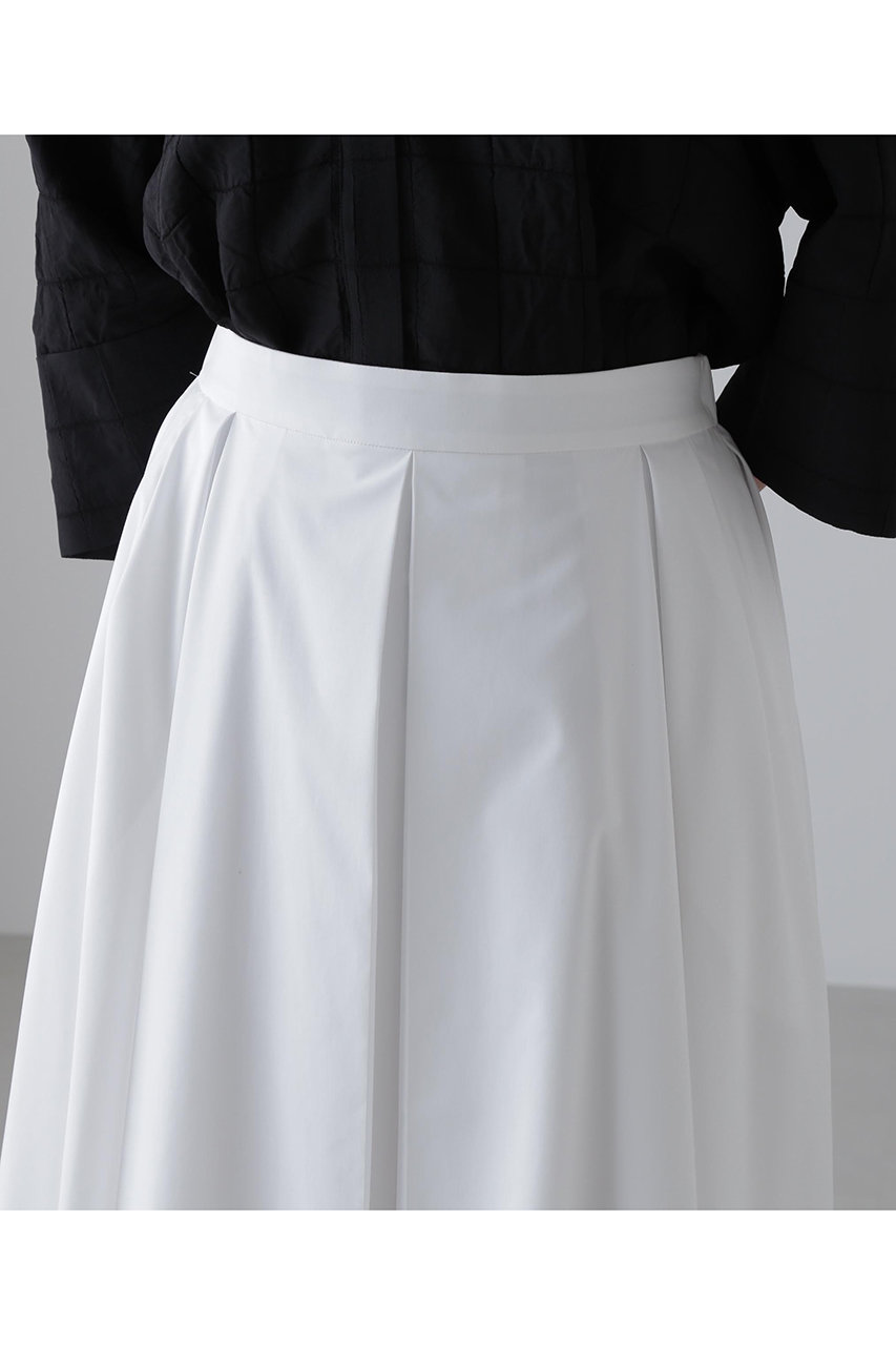 ADORE(アドーア)｜クリアコットンスカート/ホワイト の通販｜ELLESHOP