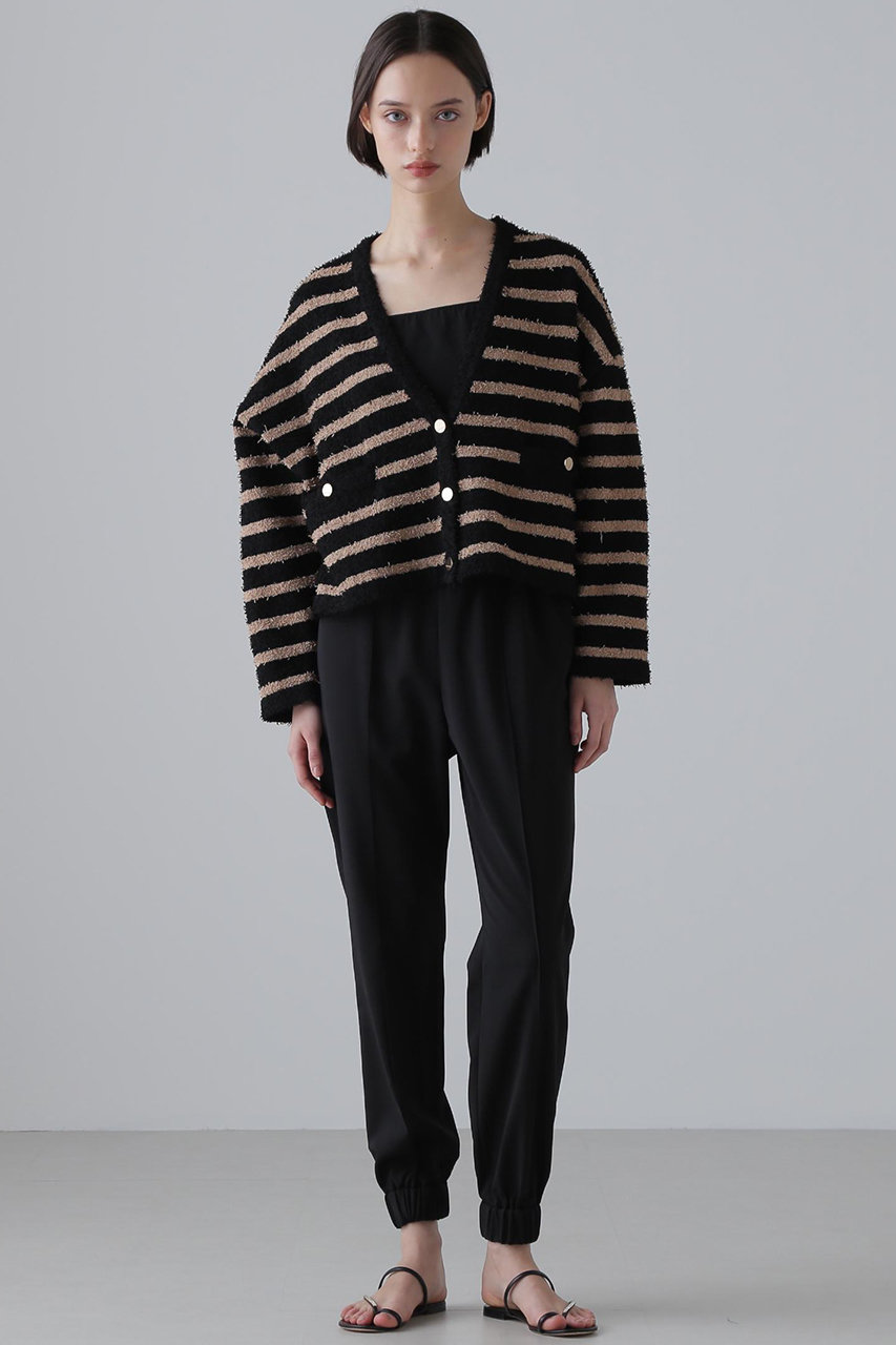 ADORE(アドーア)｜ドライタッチジョーゼットパンツ/ブラック の通販