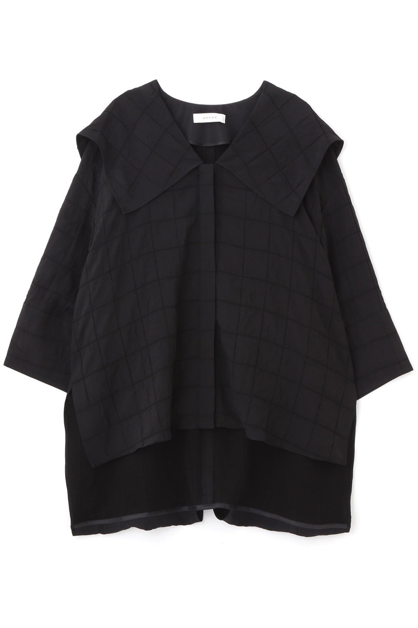 ADORE シュリンクWジャガードジャケット (ブラック, 38) アドーア ELLE SHOP ADORE シュリンクWジャガードジャケット (ブラック, 38) アドーア ELLE SHOP