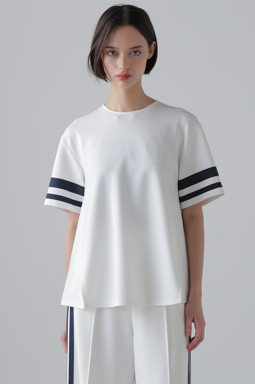 2024AW 極美品アドーア 完売色 黒 ストレッチダンボールカットソー 2024AW 極美品アドーア 完売色 黒 ストレッチダンボールカットソー