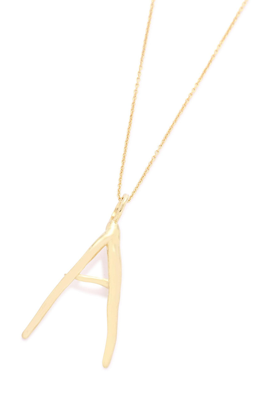 ADORE(アドーア)｜イニシャルペンダント/ゴールド の通販｜ELLESHOP 