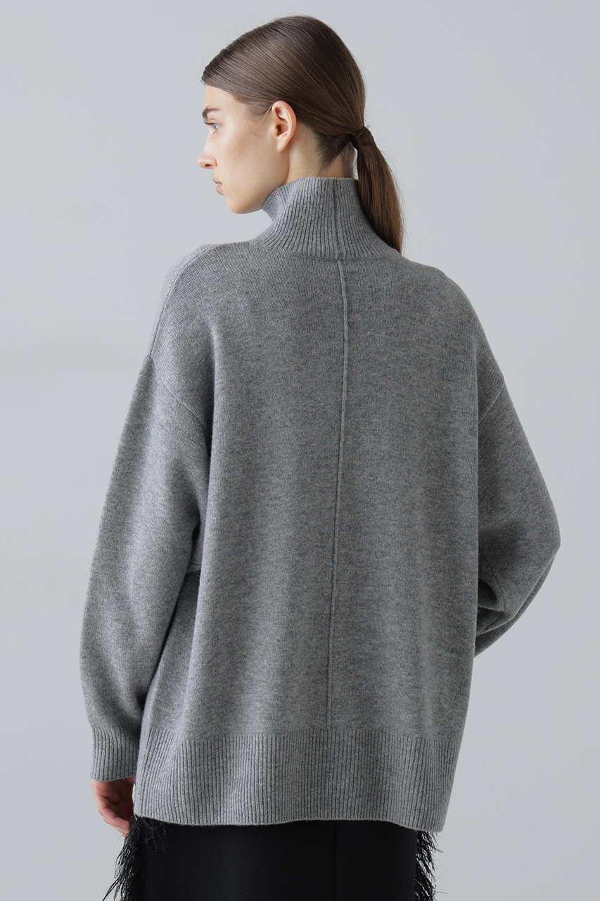 ADR アドーア tc.lab 近年 カシミヤ混ハイネックホリデイニット 38 ADR アドーア tc.lab 近年 カシミヤ混ハイネックホリデイニット 38