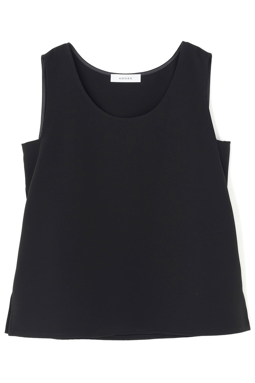 アドーア/ADOREのドライタッチＷクロスブラウス(ブラック/5316910001)