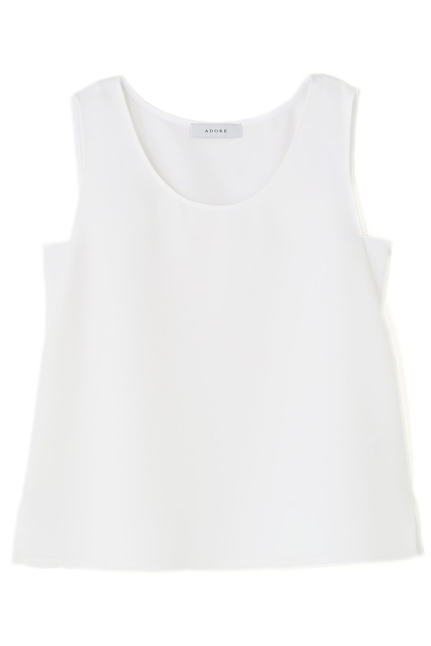 アドーア/ADOREのドライタッチＷクロスブラウス(ホワイト/5316910001)