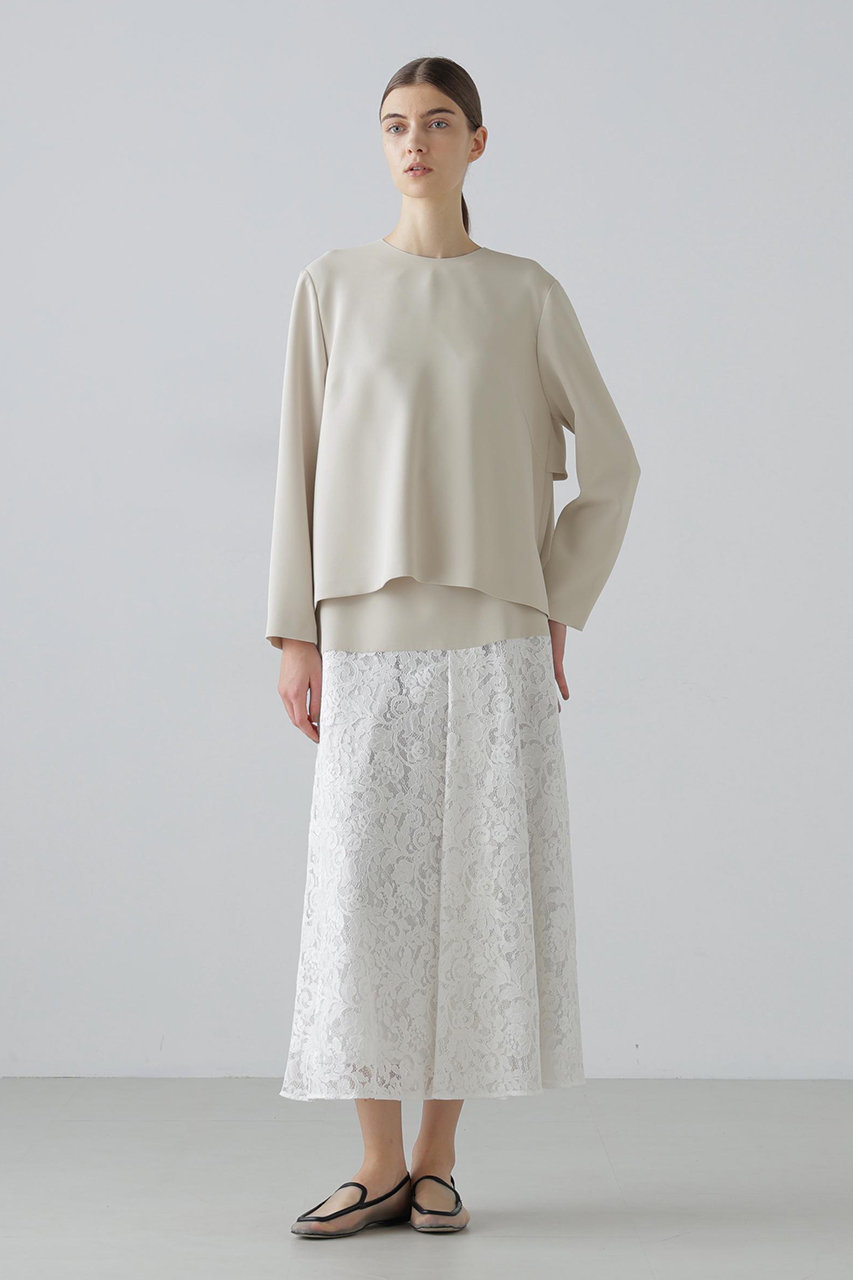 ADORE(アドーア)｜【予約販売】◇ストレッチジョーゼットブラウス