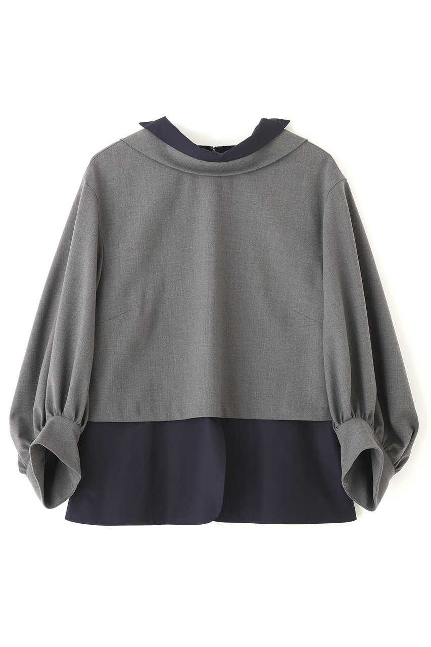 アドーア/ADOREの【予約販売】◆レイヤードカラーブラウス(グレー/5316110118)