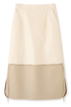 アドーア/ADOREの【予約販売】◆レースアップフェイクレザースカート(110700/110703)