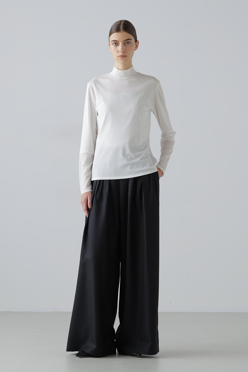 ADORE(アドーア)｜◇クリアビエラパンツ/ブラック の通販｜ELLESHOP