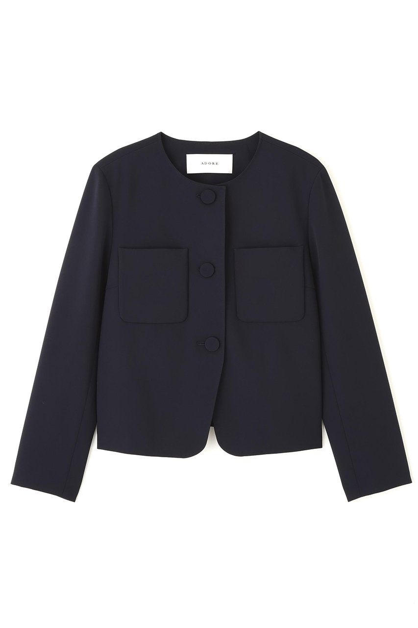 ADORE(アドーア)｜【予約販売】◇ストレッチジョーゼットジャケット