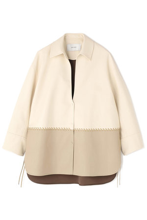 アドーア/ADOREの◆レースアップフェイクレザージャケット(110800/110801)