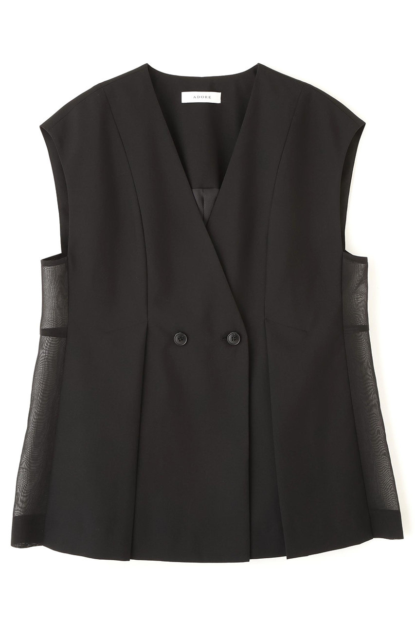 アドーア/ADOREの【予約販売】スマートトロピカルブラウス(ブラック/5316110110)