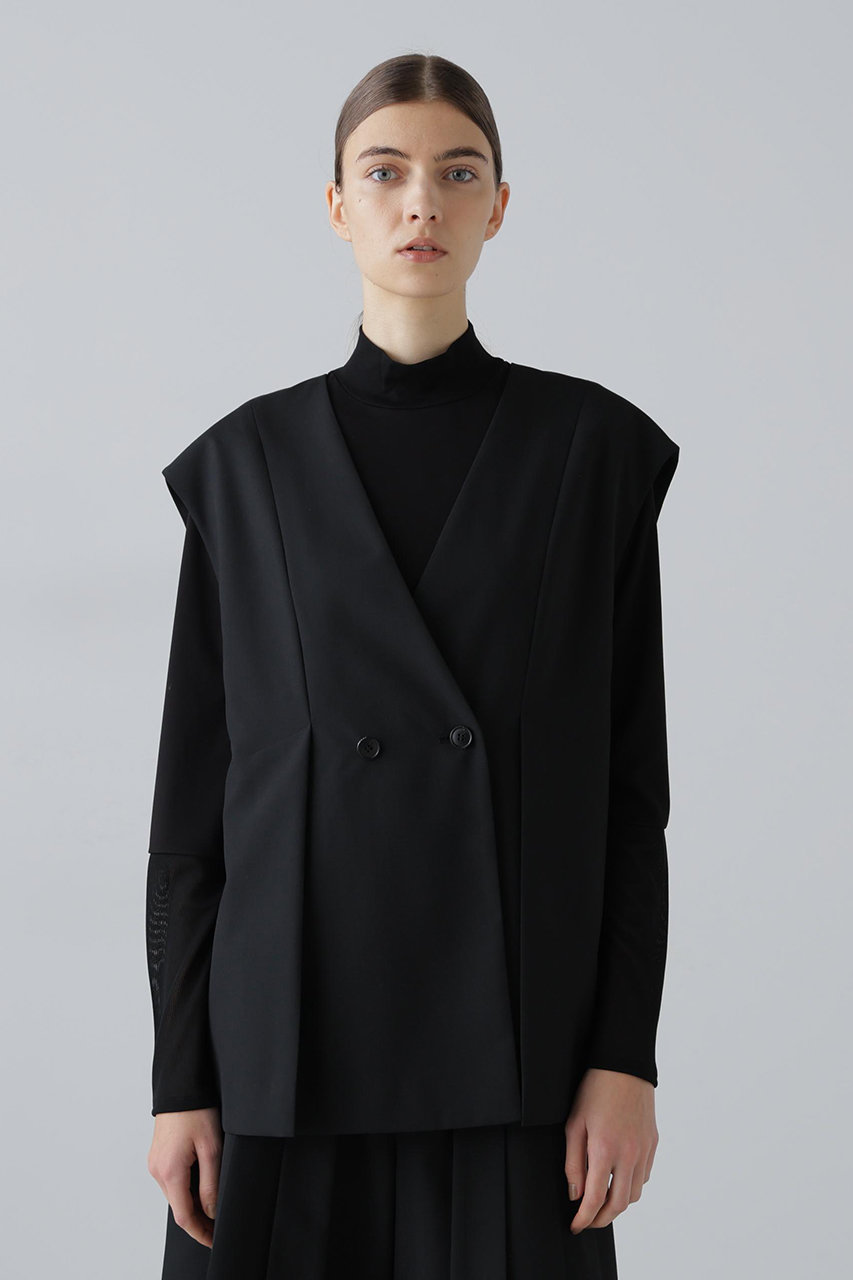 ADORE(アドーア)｜【予約販売】スマートトロピカルブラウス/ブラック