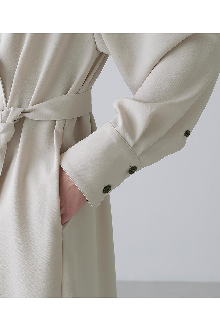 ADORE(アドーア)｜【予約販売】ドビークロスワンピース/ベージュ の