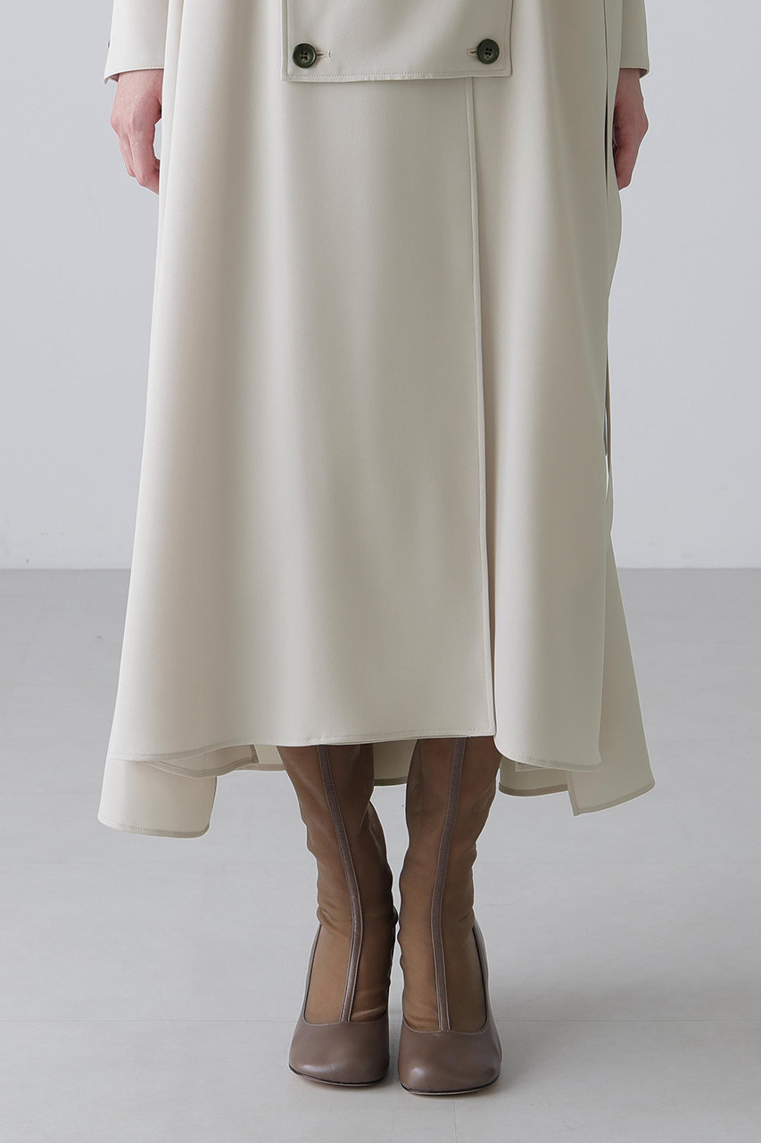 ADORE(アドーア)｜【予約販売】ドビークロスワンピース/ベージュ の