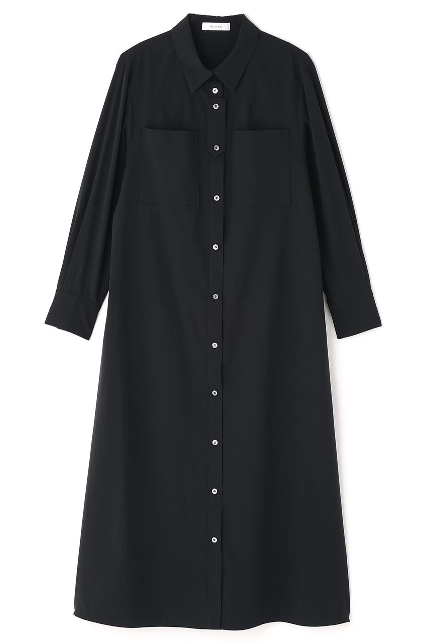 アドーア/ADOREのソフトタイプライターワンピース(ブラック/5316140112)