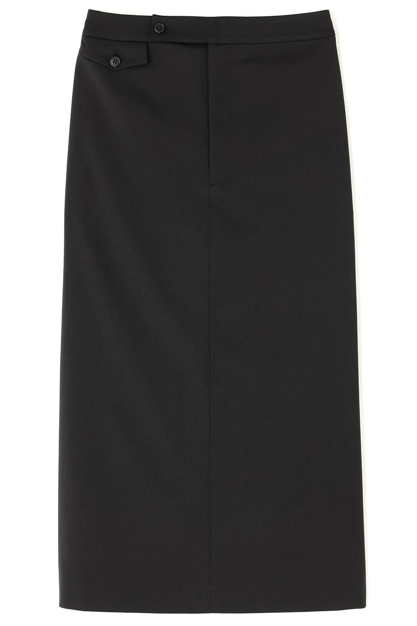 ADORE(アドーア)｜マニッシュクロススカート/ブラック の通販