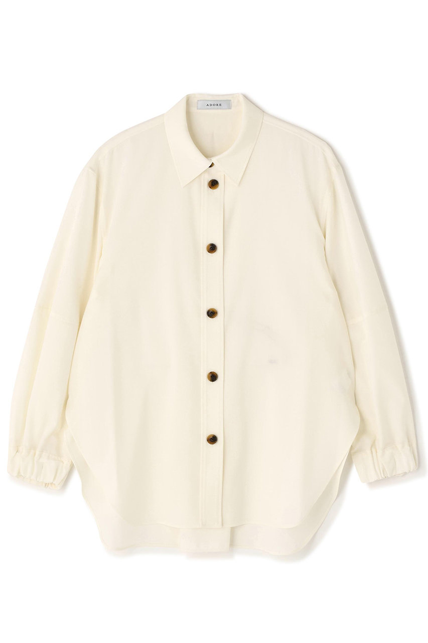 アドーア/ADOREのイージートロピカルブラウス(ホワイト/5316110224)