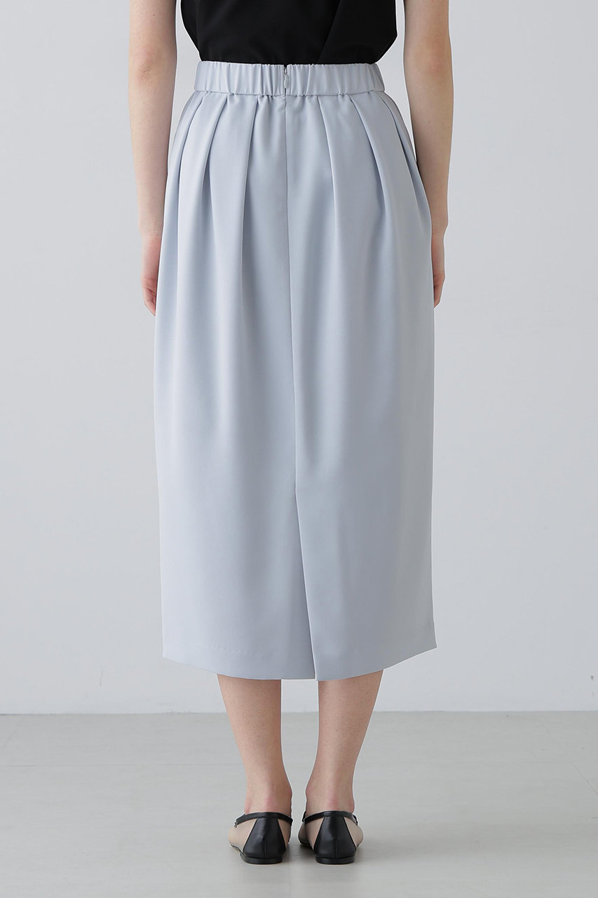 ADORE(アドーア)｜【予約販売】バックサテンジョーゼットスカート