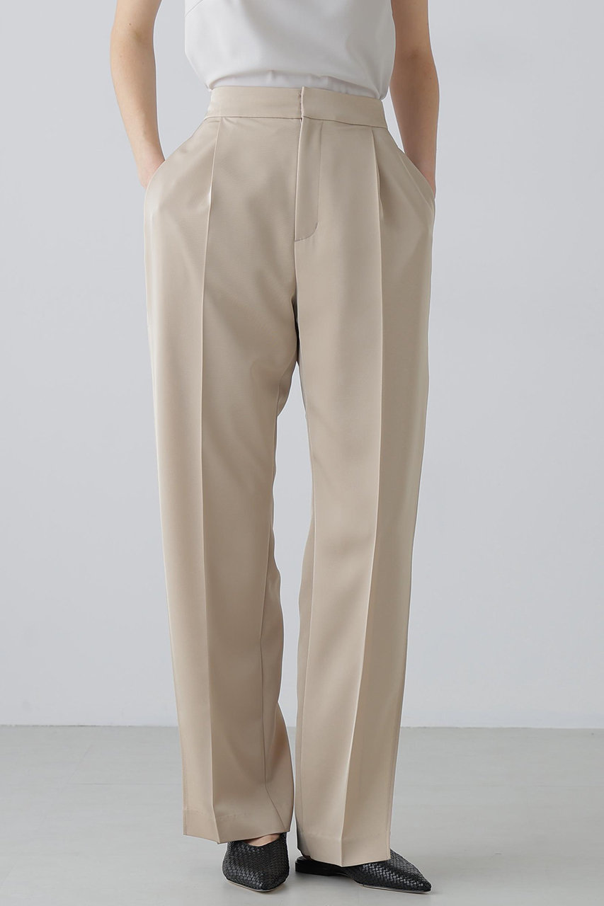 ADORE アドーア パンツ レディース ADORE(アドーア)｜【予約販売】ドライタッチツイルパンツ/ベージュ の