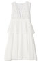 ベリーレースワンピース アドーア/ADORE ホワイト