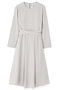 パウダリーダブルサテンワンピース アドーア/ADORE ベージュ