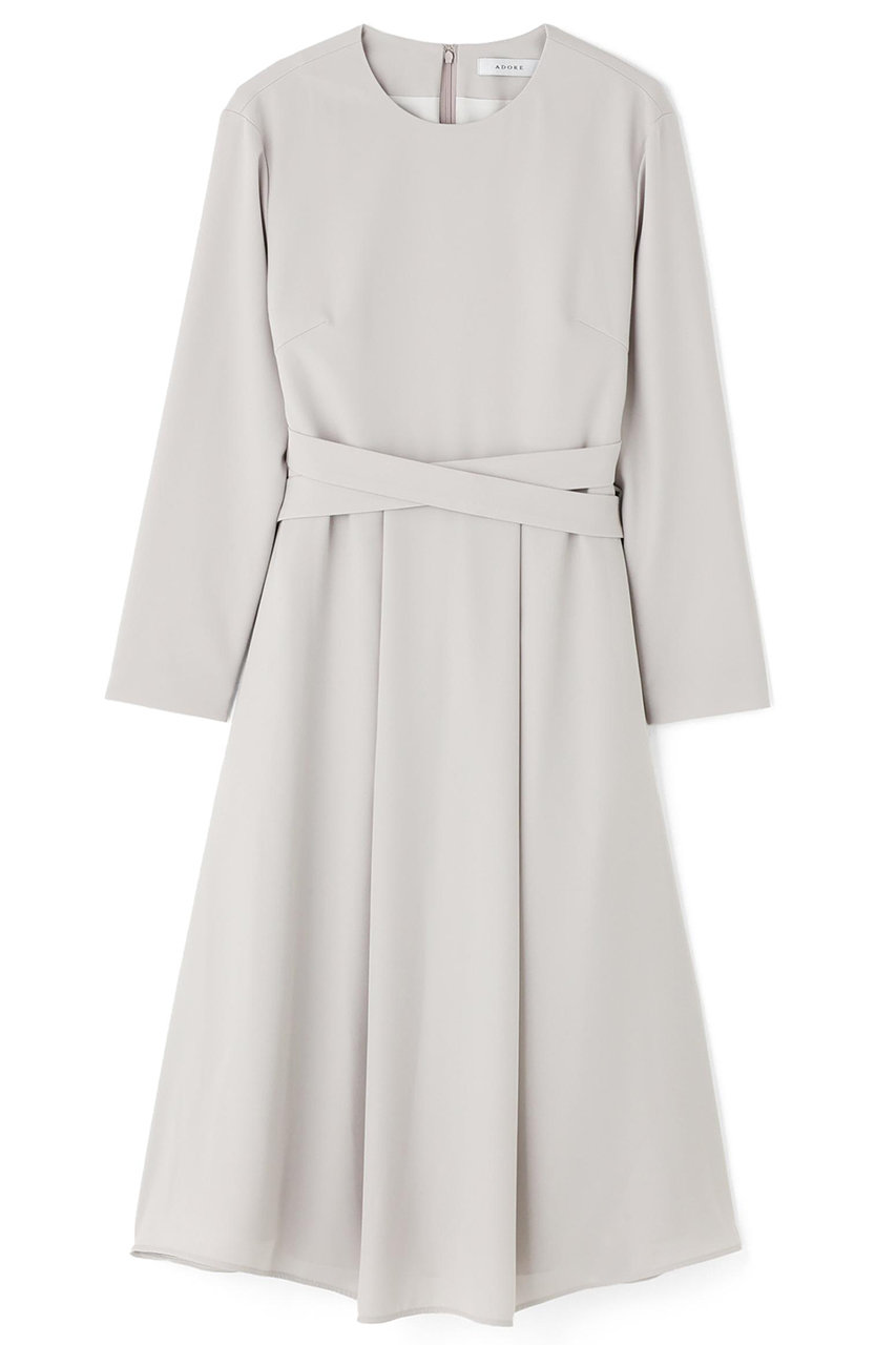 アドーア/ADOREのパウダリーダブルサテンワンピース(ベージュ/5316140214)