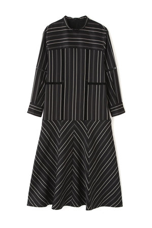 アドーア/ADOREの【予約販売】マルチストライプジャガードワンピース(110500/110503)