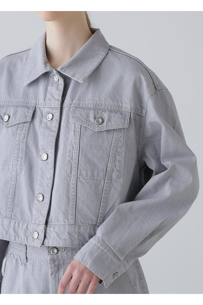 ADORE(アドーア)｜【予約販売】デニムジャケット/グレー の通販