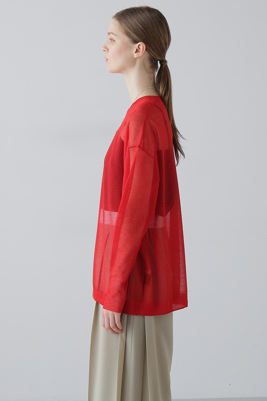 ADORE(アドーア)｜【予約販売】リンクスニット/レッド の通販