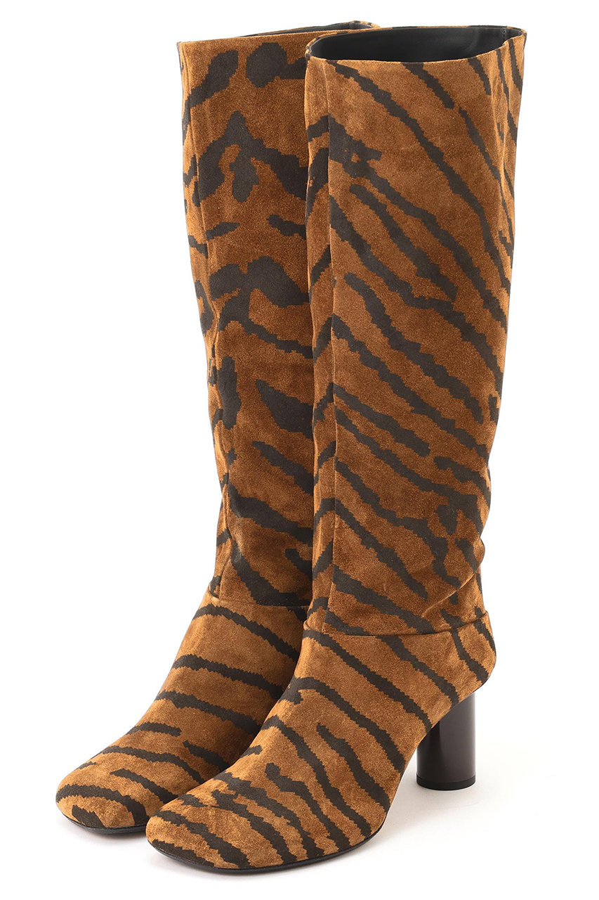 アドーア/ADOREのタイガーストライプロングブーツ(ベージュ/5315285968)