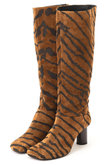 タイガーストライプロングブーツ