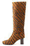 タイガーストライプロングブーツ アドーア/ADORE