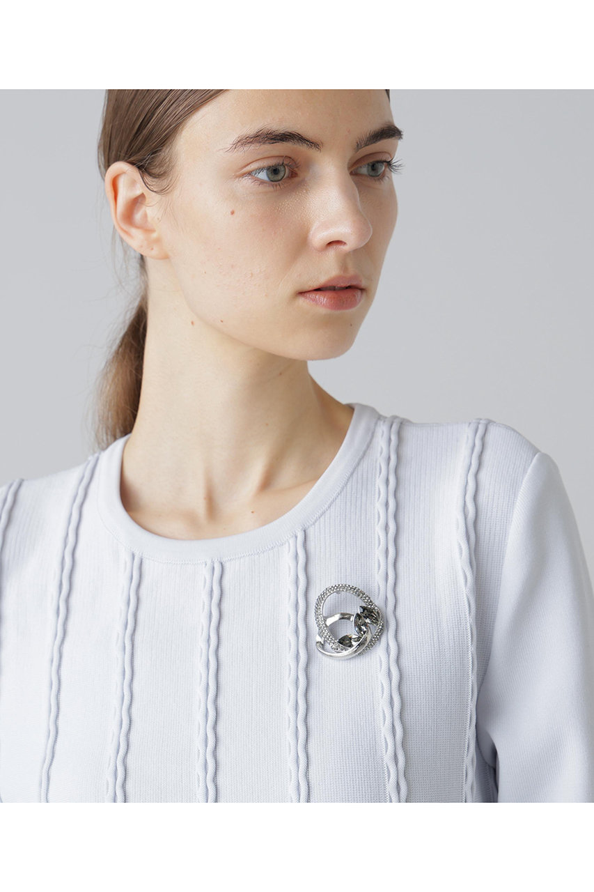 アドーア/ADOREの◆タングルブローチ(ブラック/5316190130)