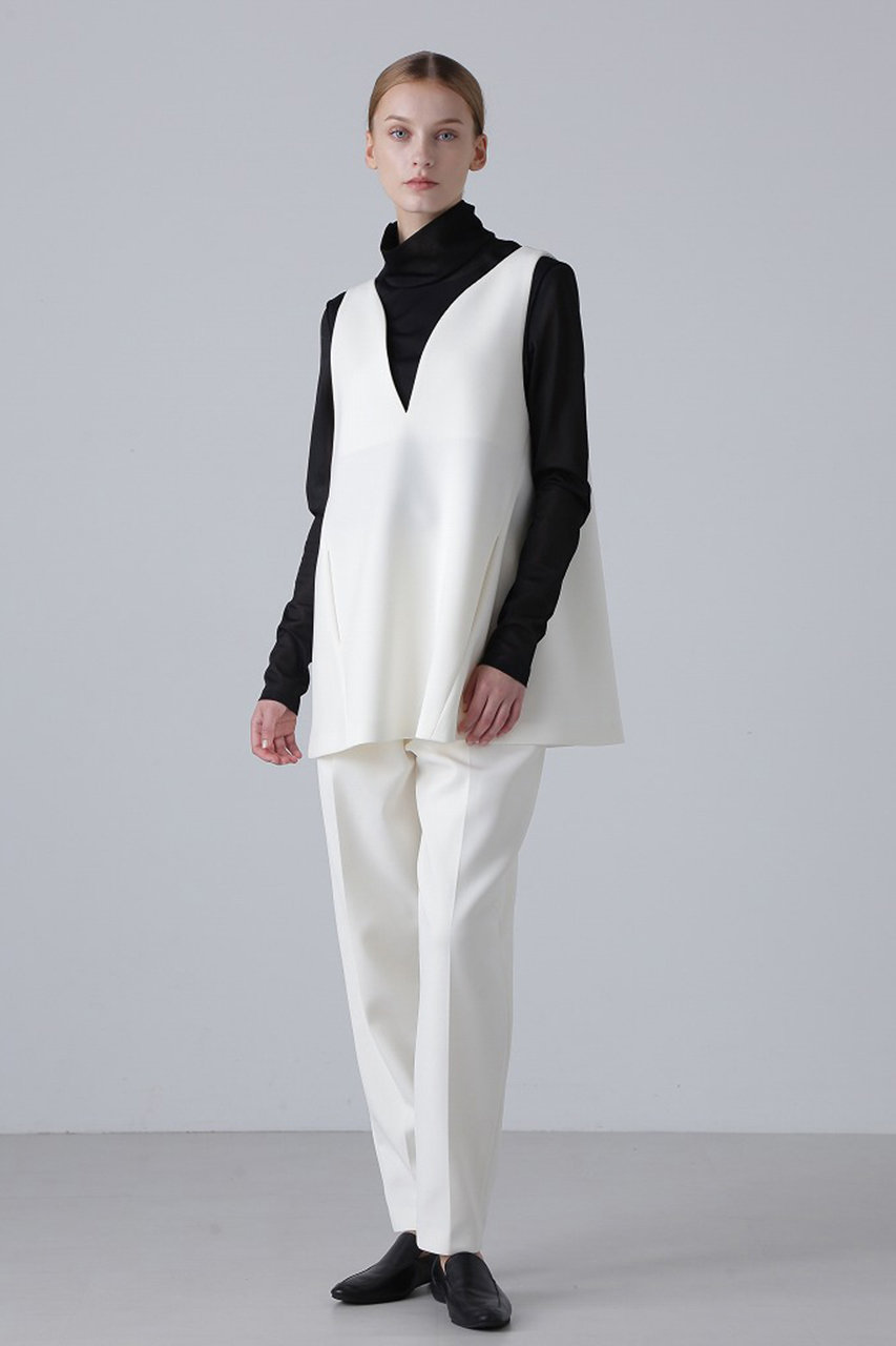 ADORE(アドーア)｜スキューバージャージーカットソー/ホワイト の通販